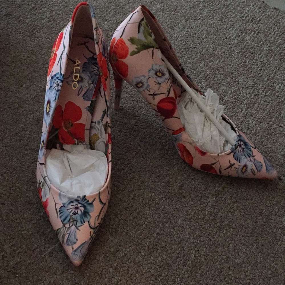 Aldo Floral Pumps